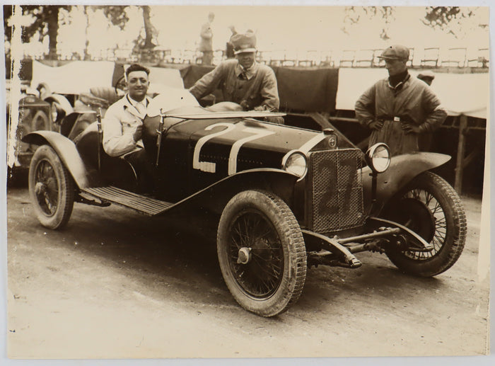 Ferrari S/W Pressefoto Circuito di Modena 1927